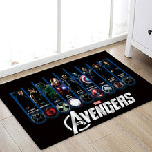 Load image into Gallery viewer, 1pcs 40x60cm Marvel The Avengers Plush Carpet Iron Man Captain America Batman Rug Cotton Christmas Gift for Kids Drop Shipping