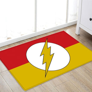 1pcs 40x60cm Marvel The Avengers Plush Carpet Iron Man Captain America Batman Rug Cotton Christmas Gift for Kids Drop Shipping