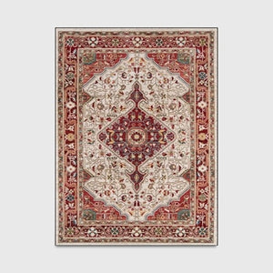 Persian Style Large Area Rug High Quality Abstract Flower Art Carpets For Living Room Bedroom Anti-Slip Floor Mat Kitchen Tapete