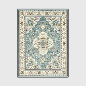 Persian Style Large Area Rug High Quality Abstract Flower Art Carpets For Living Room Bedroom Anti-Slip Floor Mat Kitchen Tapete