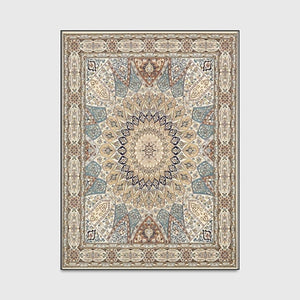 Persian Style Large Area Rug High Quality Abstract Flower Art Carpets For Living Room Bedroom Anti-Slip Floor Mat Kitchen Tapete