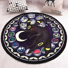 Load image into Gallery viewer, Cute Pokemon Pikachu Floor Rug Round Soft Pets Carpet Slip-resistant Bedroom Cushion Mat New Baby Child Crawling Mat