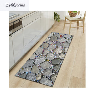 Free Shipping Small Stones Alfombras Para La Sala Modern Absorbent Bath Mat Outdoor Rug Tapete Banheiro Carpet For Alfombra Bano